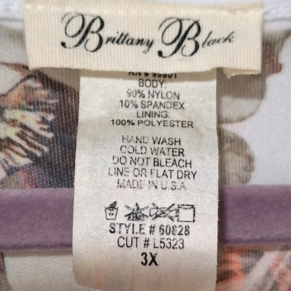 Vintage Y2K Lace Asymmetrical Top Sz 3X Light Fairy Grunge Indie Whimsigoth - Picture 5 of 6